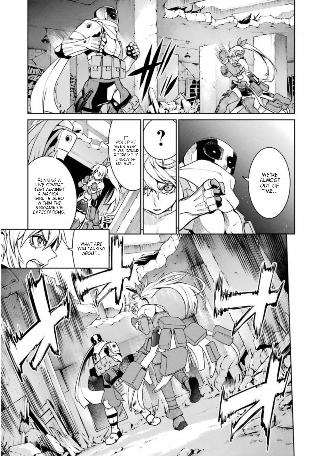 Mahou Shoujo Tokushuusen Asuka Chapter 32 33